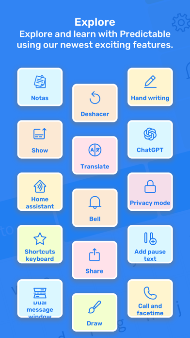 Predictable screenshot