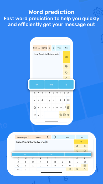 Predictable screenshot