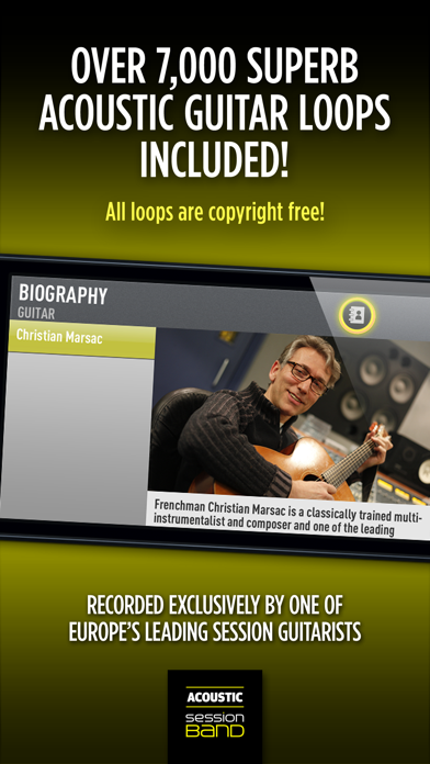 SessionBand Acoustic Guitar 1 screenshot