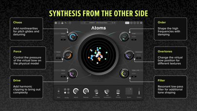 Atoms Synthesizer – Baby Audio screenshot