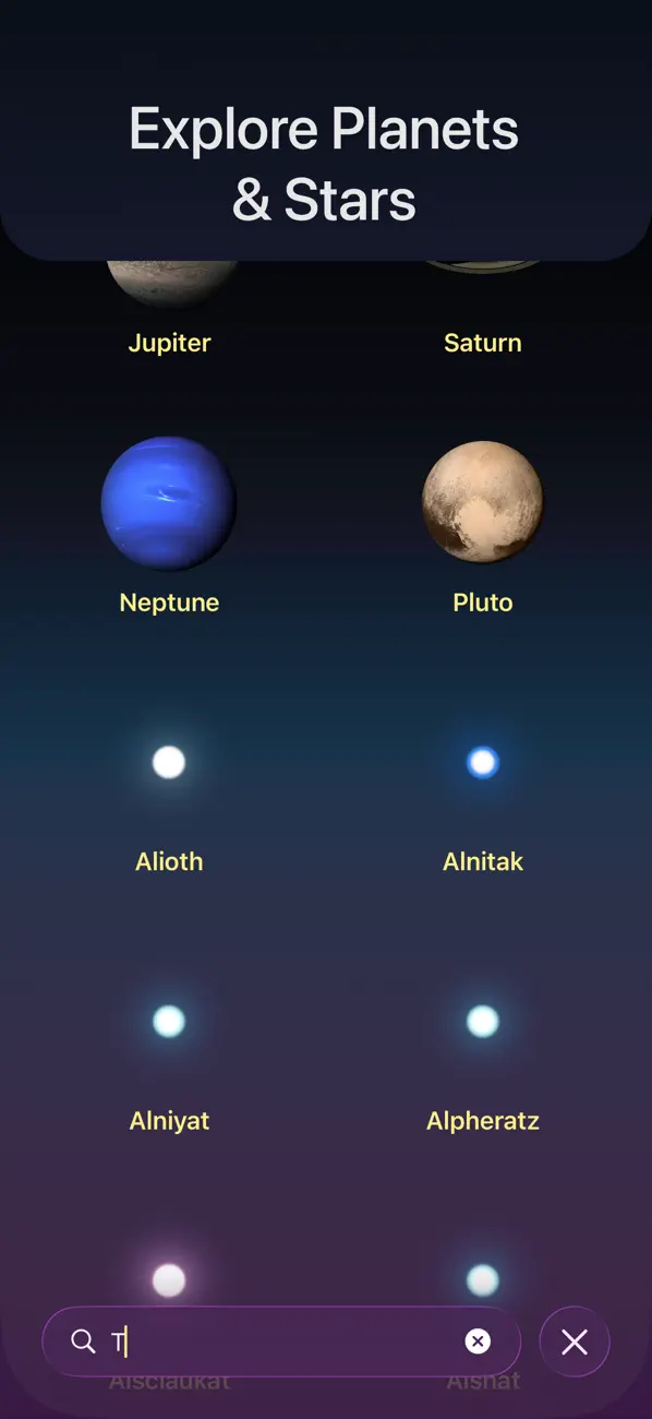 PlanetFinder Pro screenshot