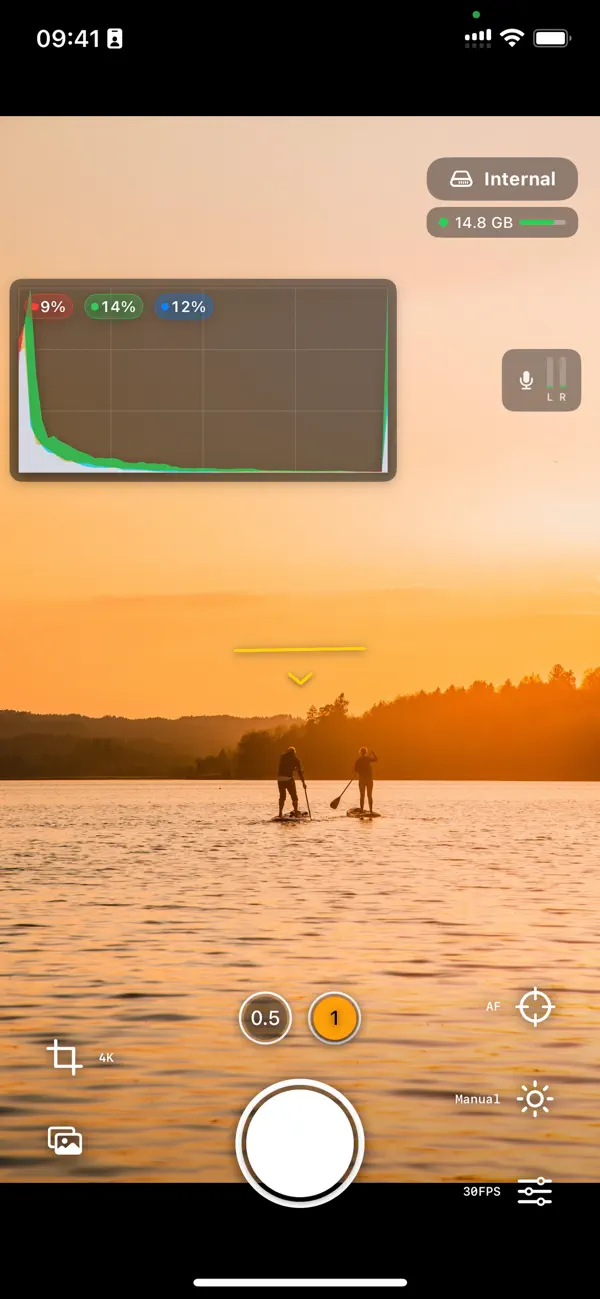 RAW Cam: Open Gate DNG Video screenshot