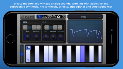 EGSY01 Analog Synth screenshot