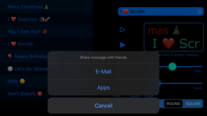 Scrollit 2X – Visual messenger screenshot