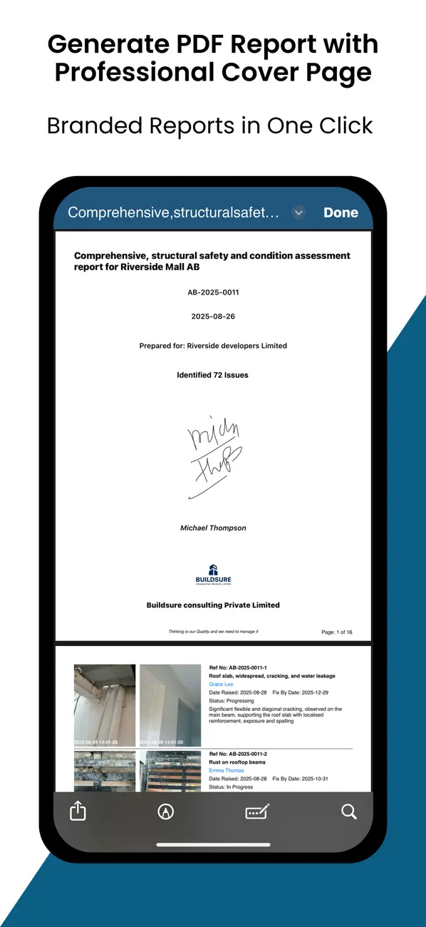 AuditBricks: Site Audit Report screenshot