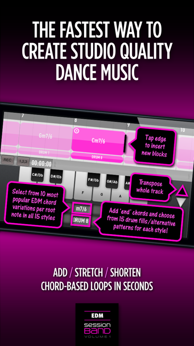 SessionBand EDM 1 screenshot