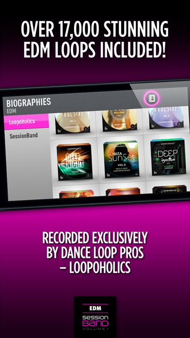 SessionBand EDM 1 screenshot
