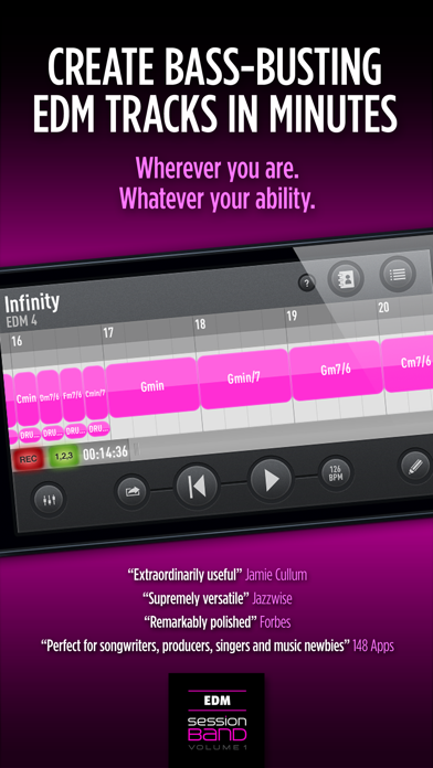 SessionBand EDM 1 screenshot
