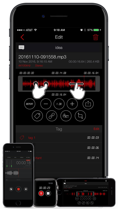 Awesome Voice Recorder PRO AVR screenshot