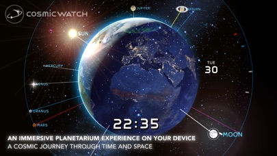 Cosmic-Watch screenshot