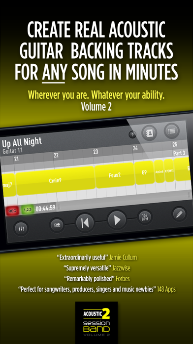 SessionBand Acoustic Guitar 2 screenshot