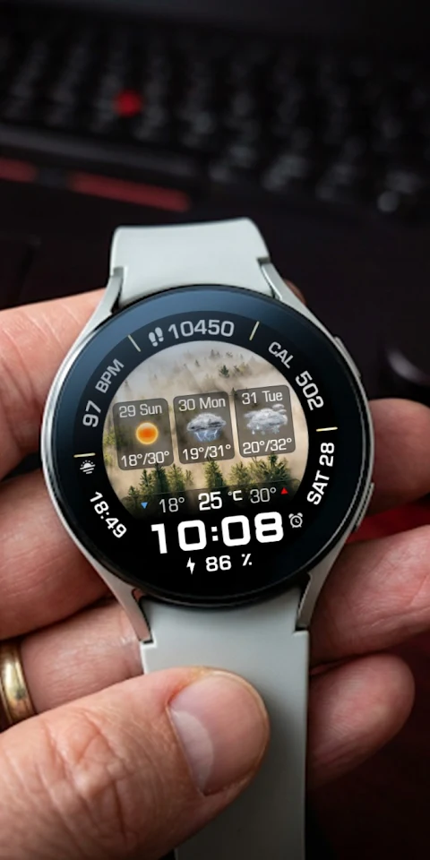 Animated Weather 3 Days Data screenshot