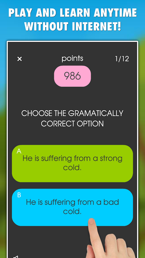 My English Grammar Test PRO screenshot