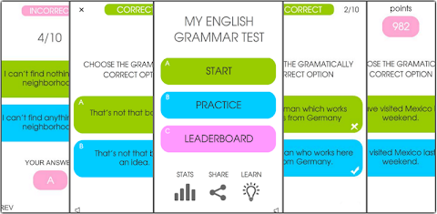 My English Grammar Test PRO screenshot