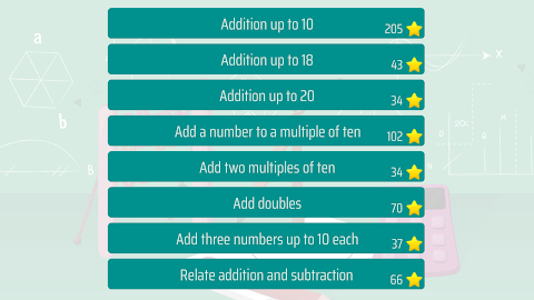 First grade Math – Addition screenshot