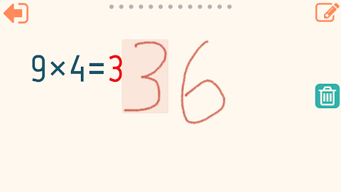 Multiplication 3rd grade Math screenshot