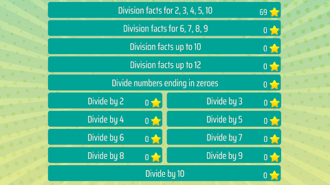 Third grade Math – Division screenshot