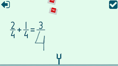 Fractions – 4th grade Math screenshot