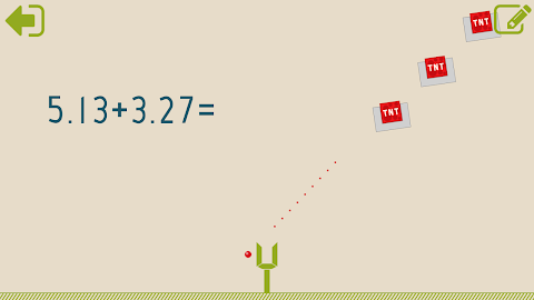 Decimals 4th grade Math skills screenshot