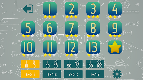 Add and subtract fractions screenshot