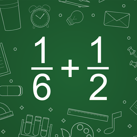 Adding Fractions Math Game screenshot
