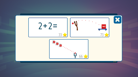 Adding Fractions Math Game screenshot