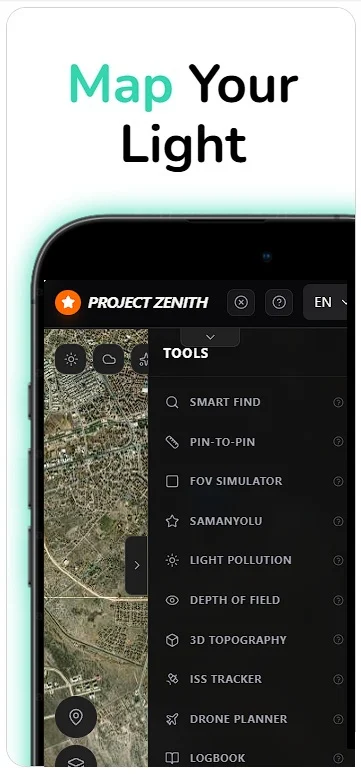 Zenith: Photo, Map & Astro screenshot