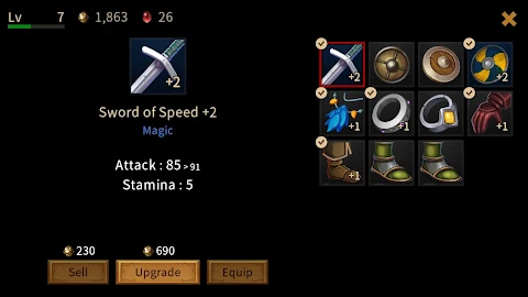 Warrior In Dungeon screenshot