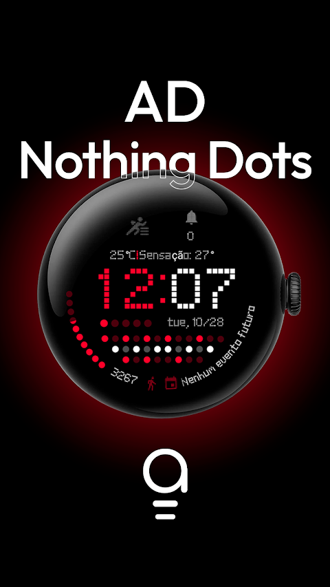AD Nothing Dots – Watch Face screenshot