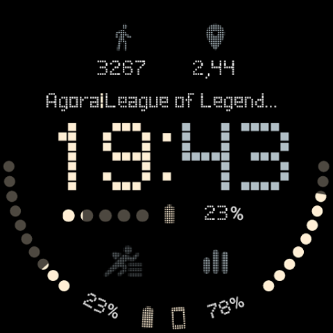 AD Nothing Dots – Watch Face screenshot