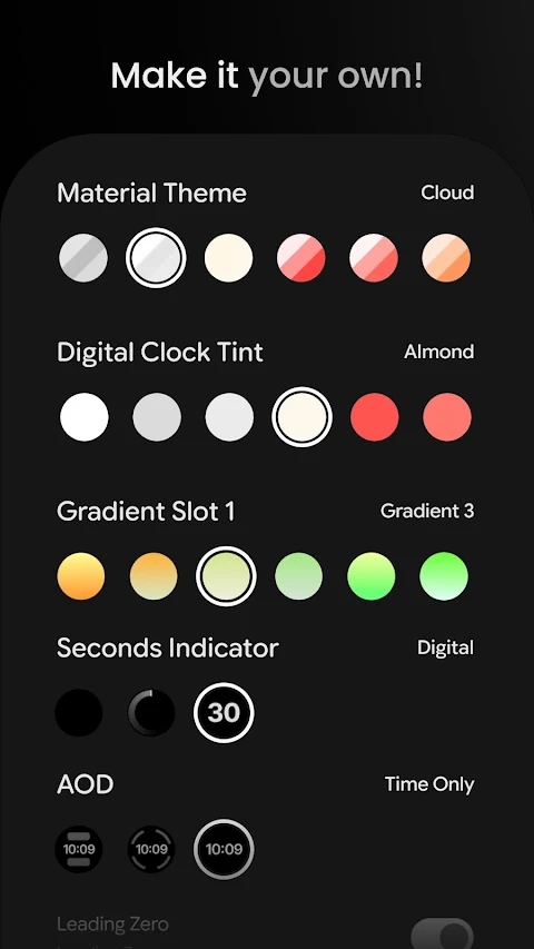 Adaptive Watch Face screenshot