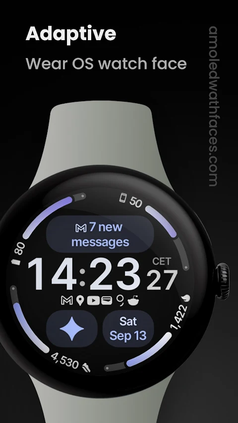 Adaptive Watch Face screenshot