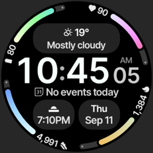Adaptive Watch Face