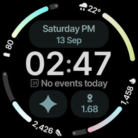 Adaptive Watch Face screenshot
