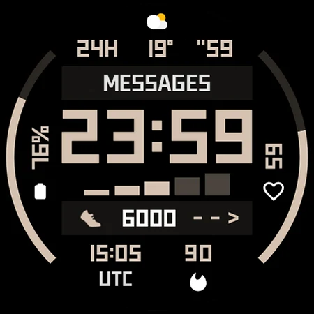 Angular Watch Face screenshot