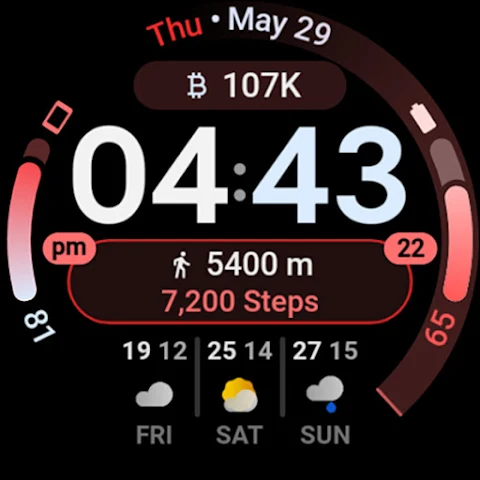 Apex 2.0 Watch Face screenshot