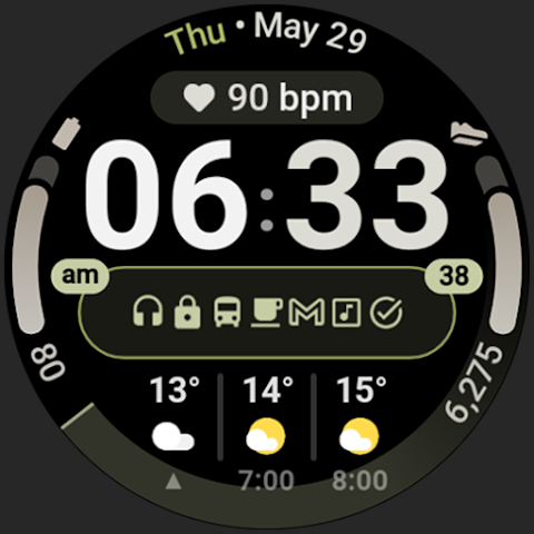 Apex 2.0 Watch Face screenshot
