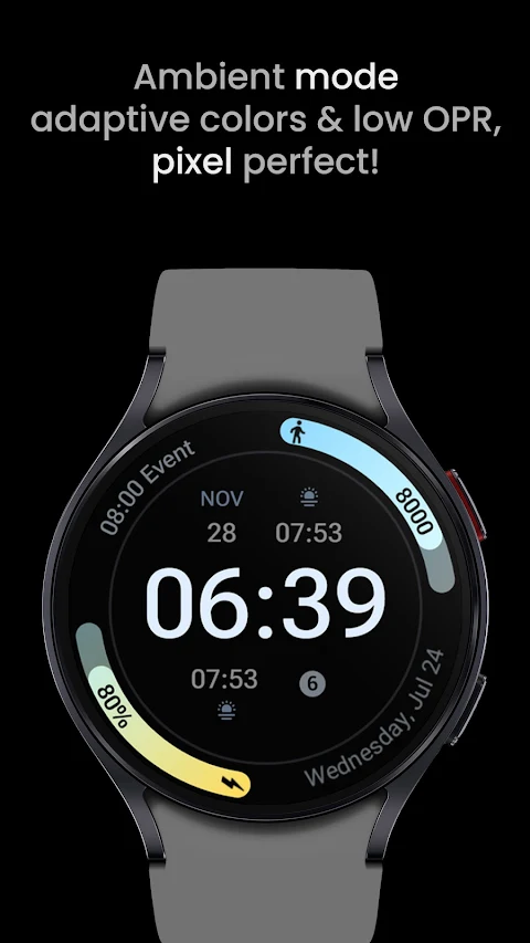 Athlete 2: Watch face screenshot