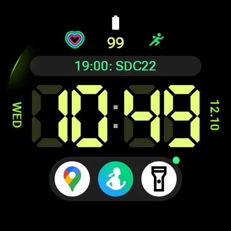 Big Digital: Watch face screenshot