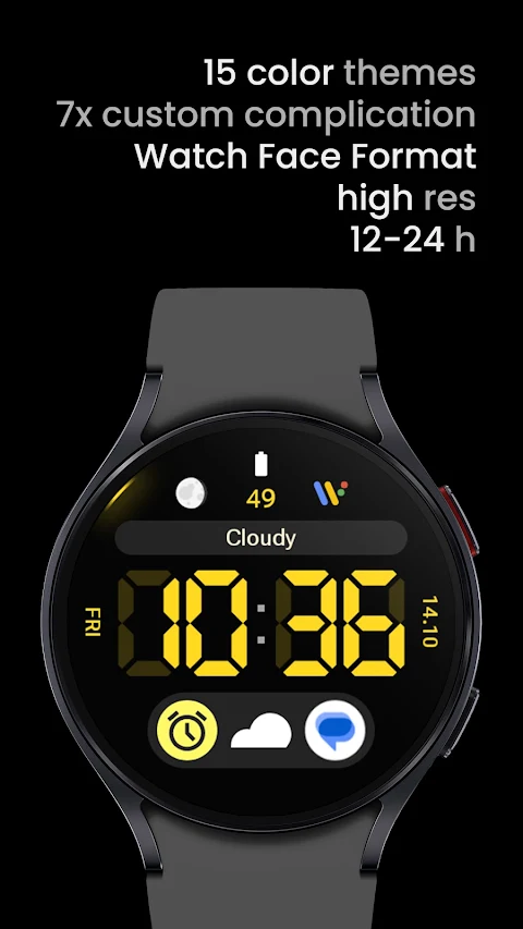Big Digital: Watch face screenshot