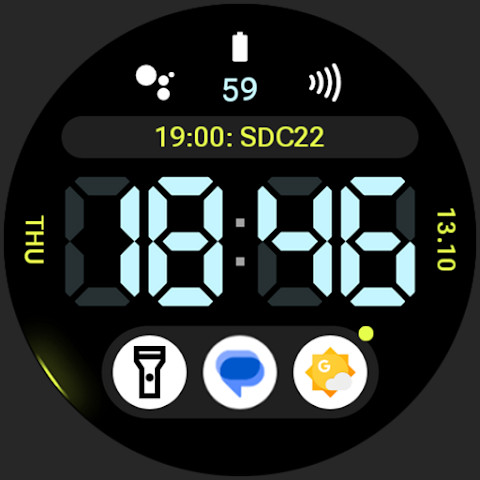 Big Digital: Watch face screenshot