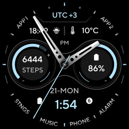 Catalyst Watch face screenshot