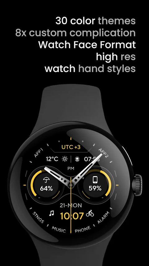 Catalyst Watch face screenshot