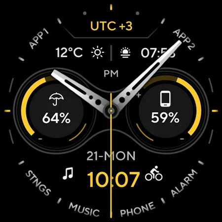 Catalyst Watch face screenshot