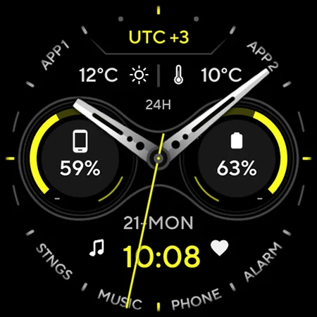 Catalyst Watch face screenshot