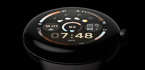 Circle Dashboard Watch Face screenshot