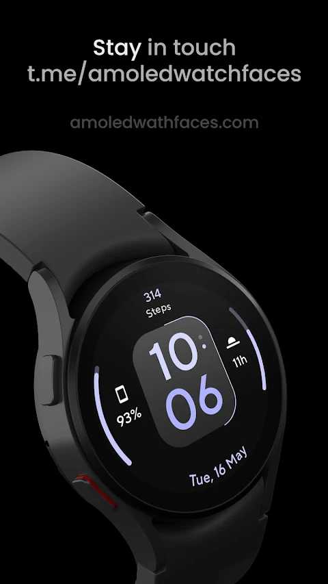 Concentric 1: Watch face screenshot