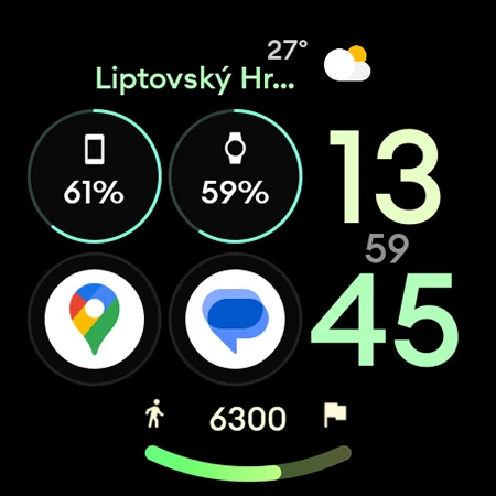 Control Dash: Watch face screenshot