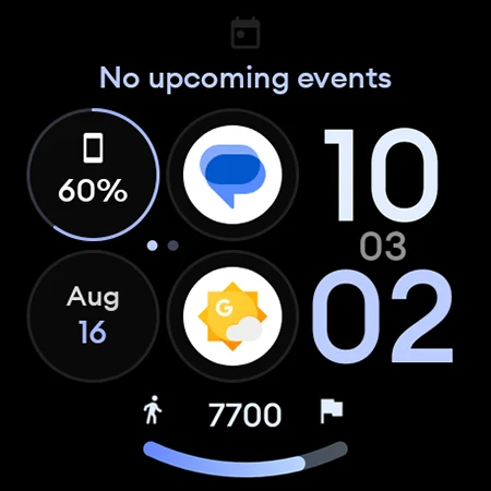 Control Dash: Watch face screenshot