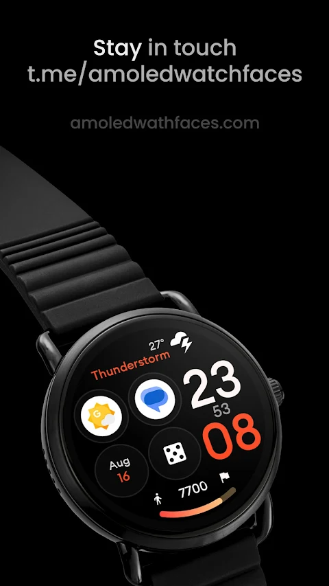 Control Dash: Watch face screenshot